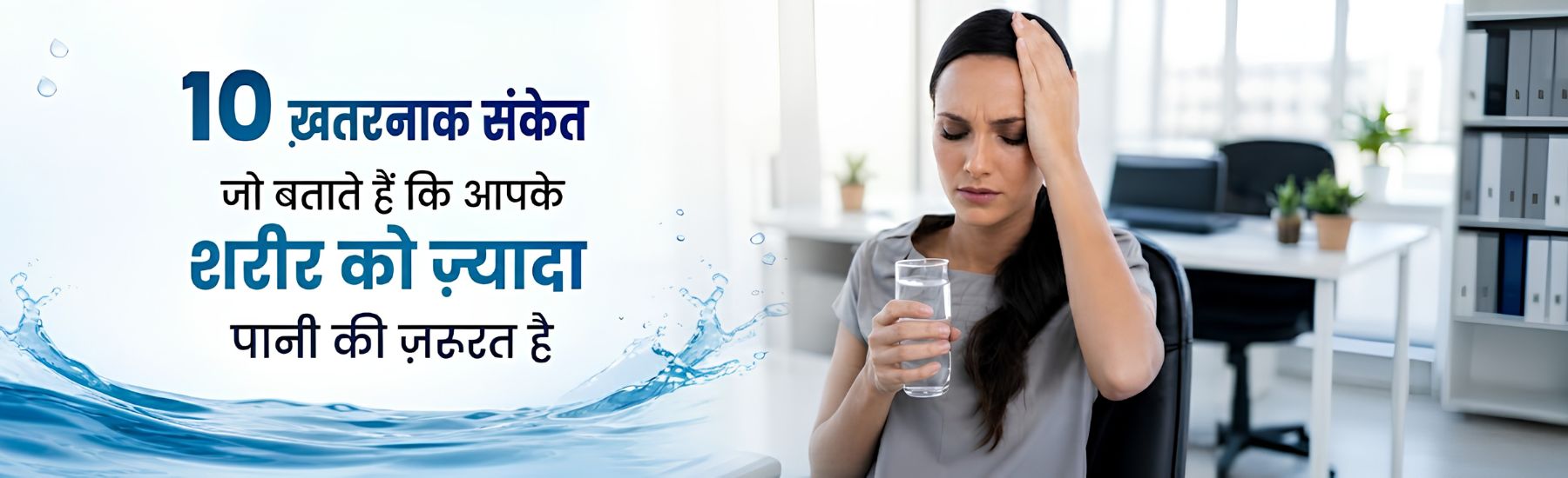  शरीर को ज़्यादा पानी की ज़रूरत