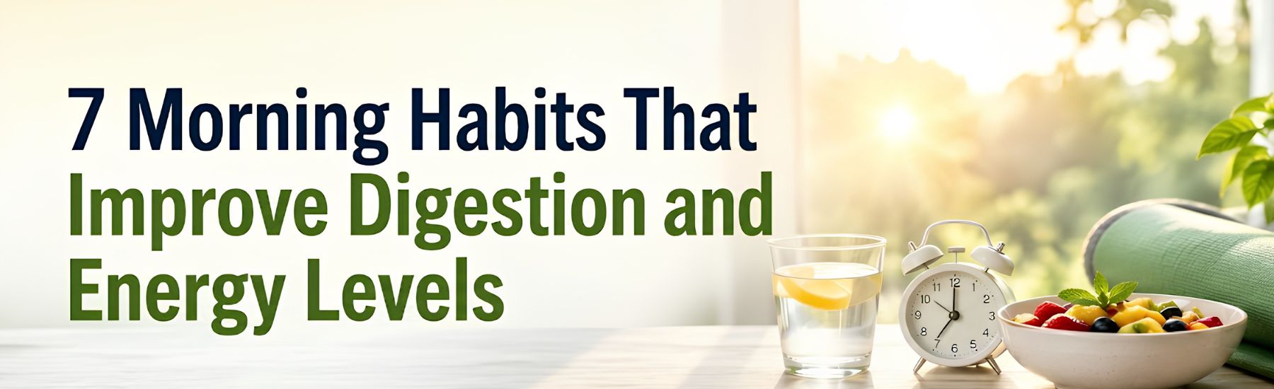 morning habits for digestion